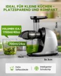 Бавнооборотна сокоизстисквачка AMZCHEF ZM1501