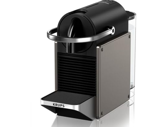 Кафемашина за капсули Nespresso Krups Pixie Titanium YY5290FD Кафемашина за капсули Nespresso Krups Pixie Titanium YY5290FD