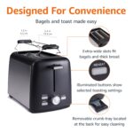 Тостер Amazon Basics TA01318B-GS