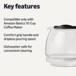 Стъклена кана за кафемашина Amazon Basics