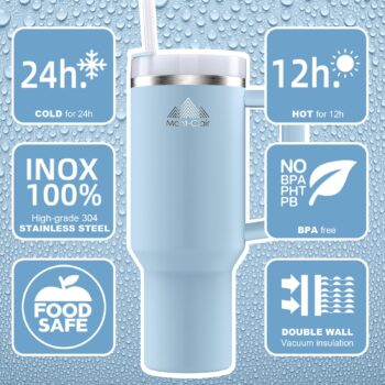 Термочаша със сламка Mont-Clair Tumbler