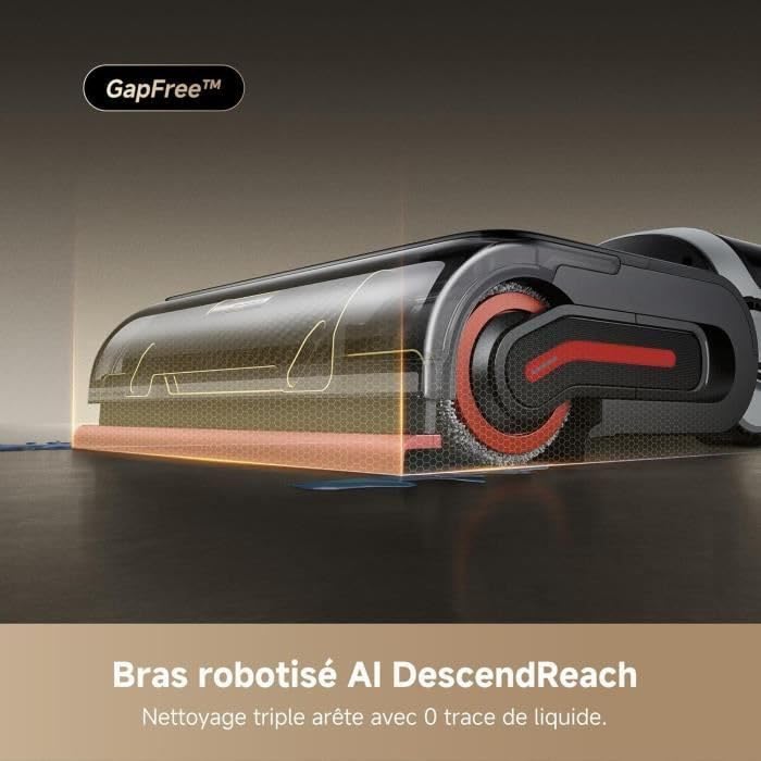 Прахосмукачка за сухо и мокро почистване Dreame H15 Pro Heat HHR48A Прахосмукачка за сухо и мокро почистване Dreame H15 Pro Heat HHR48A
